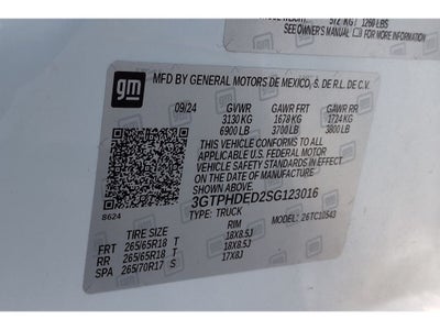 2025 GMC Sierra 1500 SLT